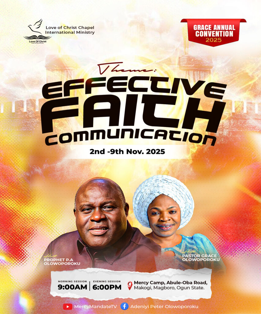 GRACE 2025 - EFFECTIVE FAITH COMMUNICATION